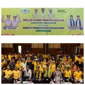 Bersama GOLKAR Koalisi OTEWE menuju Jalan Baik Tanah datar dan SumBar